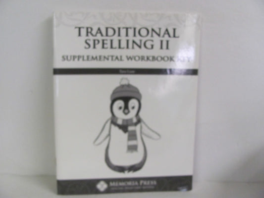 Traditional Spelling II Memoria Press Luse 2nd Grade Spelling/Vocabulary Books