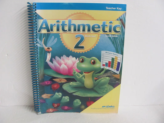 Arithmetic 2 Abeka Teacher Key  Pre-Owned 2nd Grade Mathematics Textbooks
