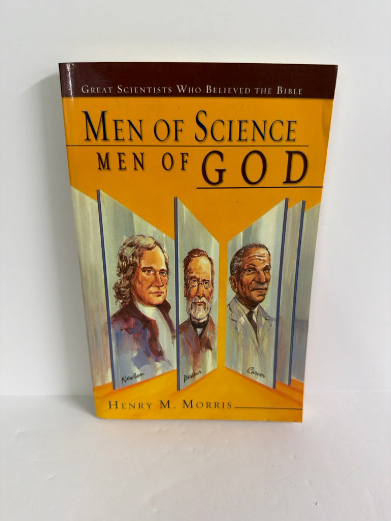 Men Of Science Men of God MasterBooks Pre-Owned Henry Morris Science Textbooks