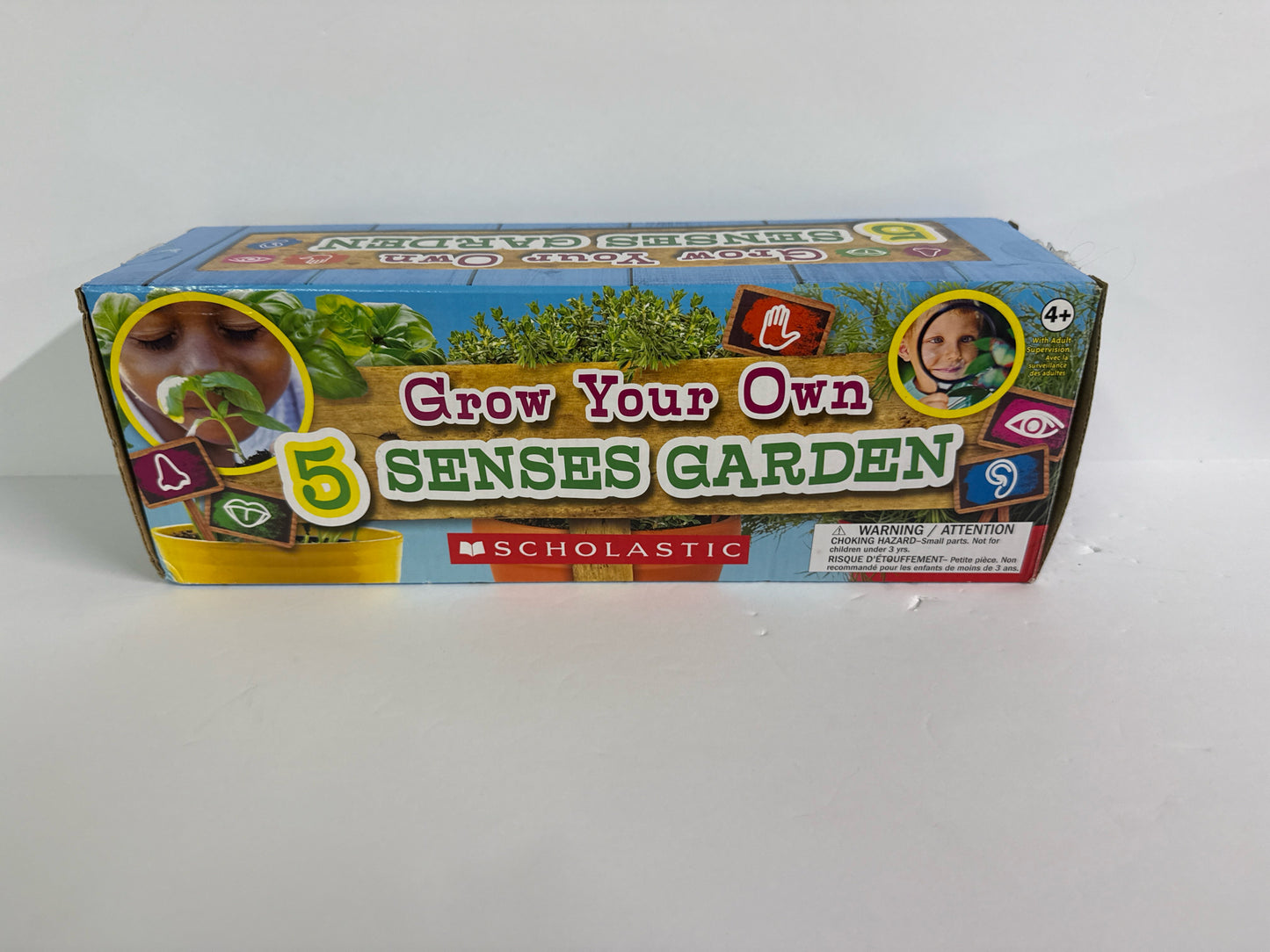 Grow Your Own 5 Senses Garden Scholastic Pre-Owned Early Learning Books