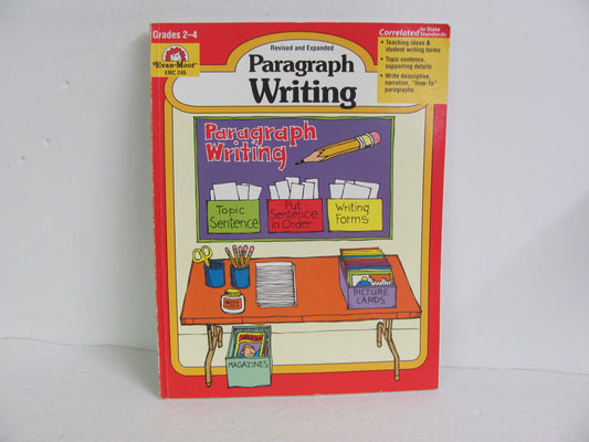 Paragraph Writing Evan-Moor Pre-Owned Elementary Language Textbooks