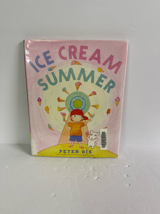 Ice Cream Summer Peter Sis Scholastic Hardback Books