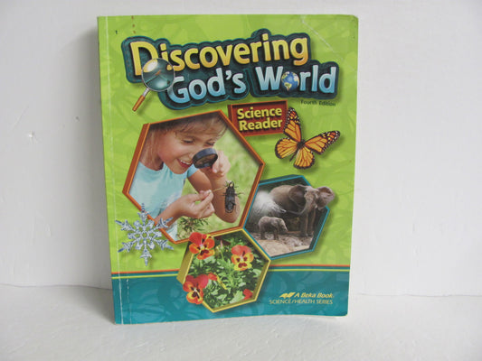 Discovering God's World Abeka Student Book Pre-Owned 1st Grade Science Textbooks