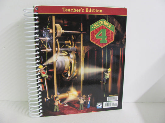 Science 4 BJU Press Teacher Edition  Pre-Owned 4th Grade Science Textbooks