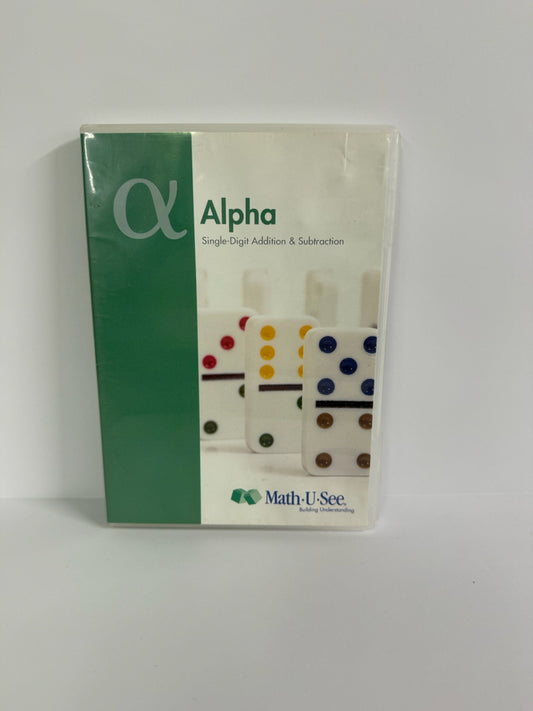 Alpha Math U See DVD Pre-Owned Demme Elementary Mathematics Textbooks