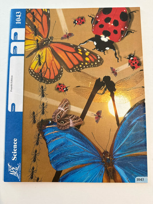Science Pace 1043 ACE Pace  Pre-Owned Elementary Science Textbooks