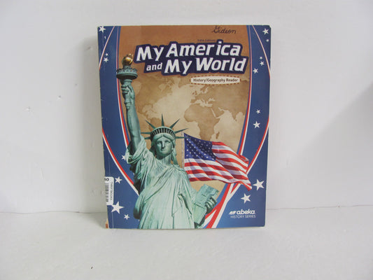 My America and My World Abeka Student Book Pre-Owned 1st Grade History Textbooks