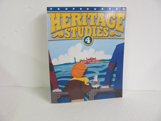 Heritage Studies 4 BJU Press Student Book Pre-Owned 4th Grade History Textbooks