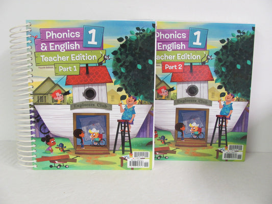 Phonics & English 1 BJU Press Teacher Edition  Pre-Owned Language Textbooks