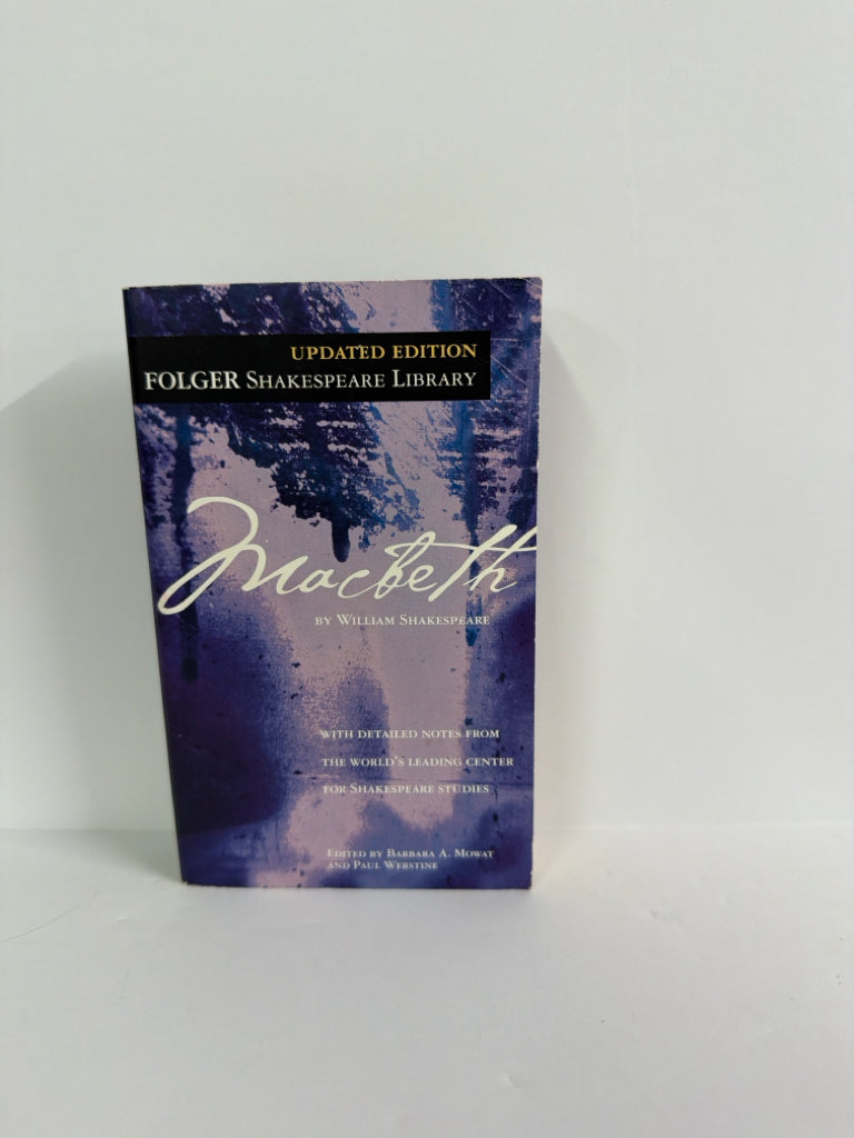 Macbeth Simon & Schuster Pre-Owned William Shakespeare Fiction Books