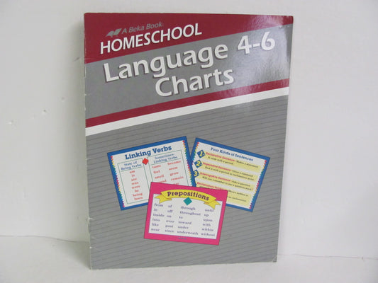 Language 4-6 Charts Abeka Pre-Owned Elementary Language Textbooks