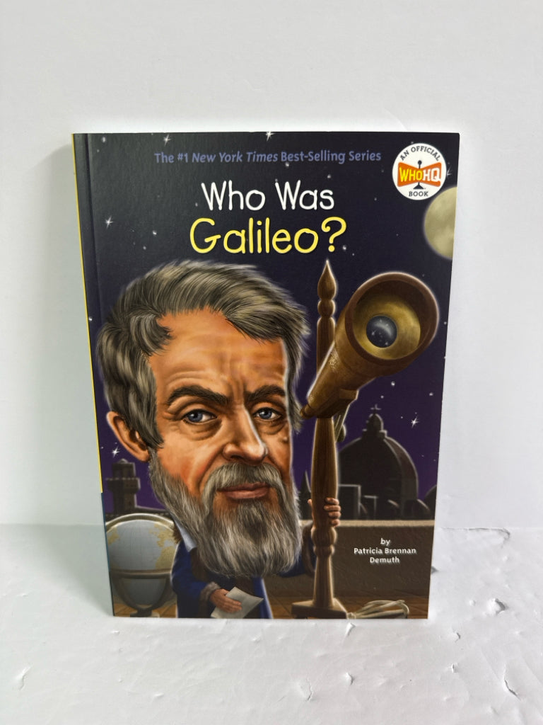 Who Was Galileo? Demuth WHOHQ Juvenile Books