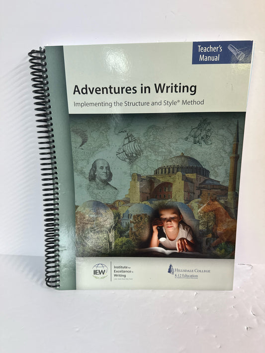 Adventures in Writing IEW Teacher Manual  Pre-Owned Upper Elementary IEW