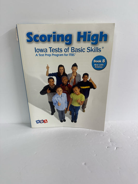 Scoring High McGraw-Hill Student Workbook Pre-Owned 8th Grade Testing Books