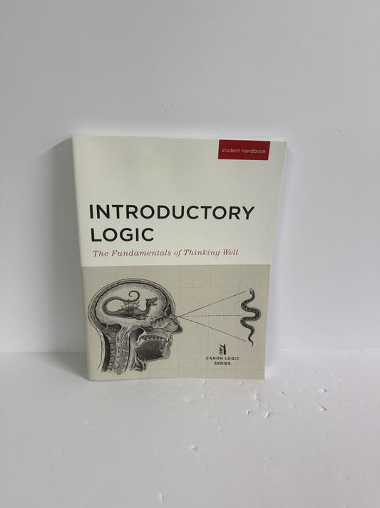 Introductory Logic Canon Press Student Handbook  Pre-owned Logic Books