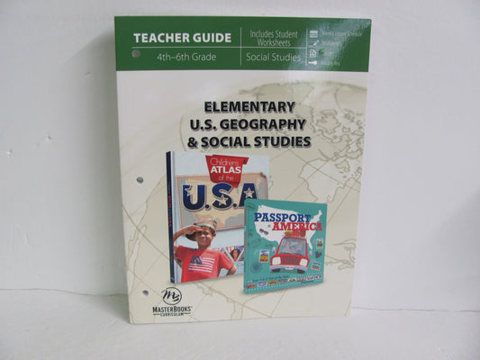 Elementary US Geography & Social St Master Books Elementary History Textbooks