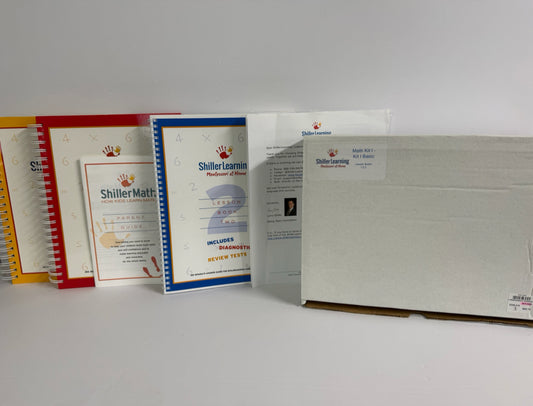Math Kit I Shiller Learning Set  Pre-Owned Elementary Mathematics Textbooks