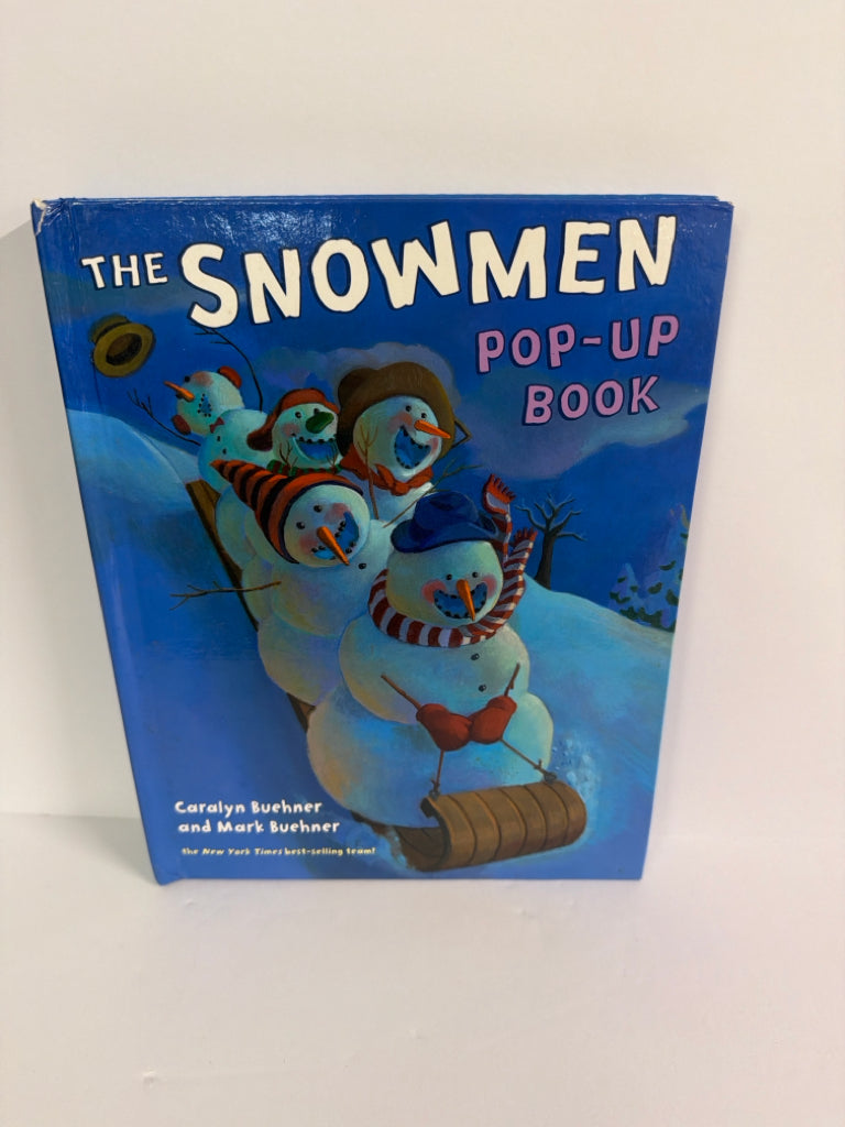 The Snowmen Pop-Up Book Caralyn Buehner Dial Books Hardback Books