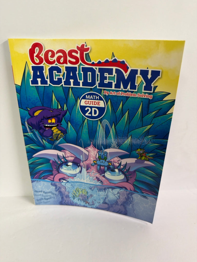 Beast Academy 2D AoPs Inc. Guide  Pre-Owned 2nd Grade Mathematics Textbooks