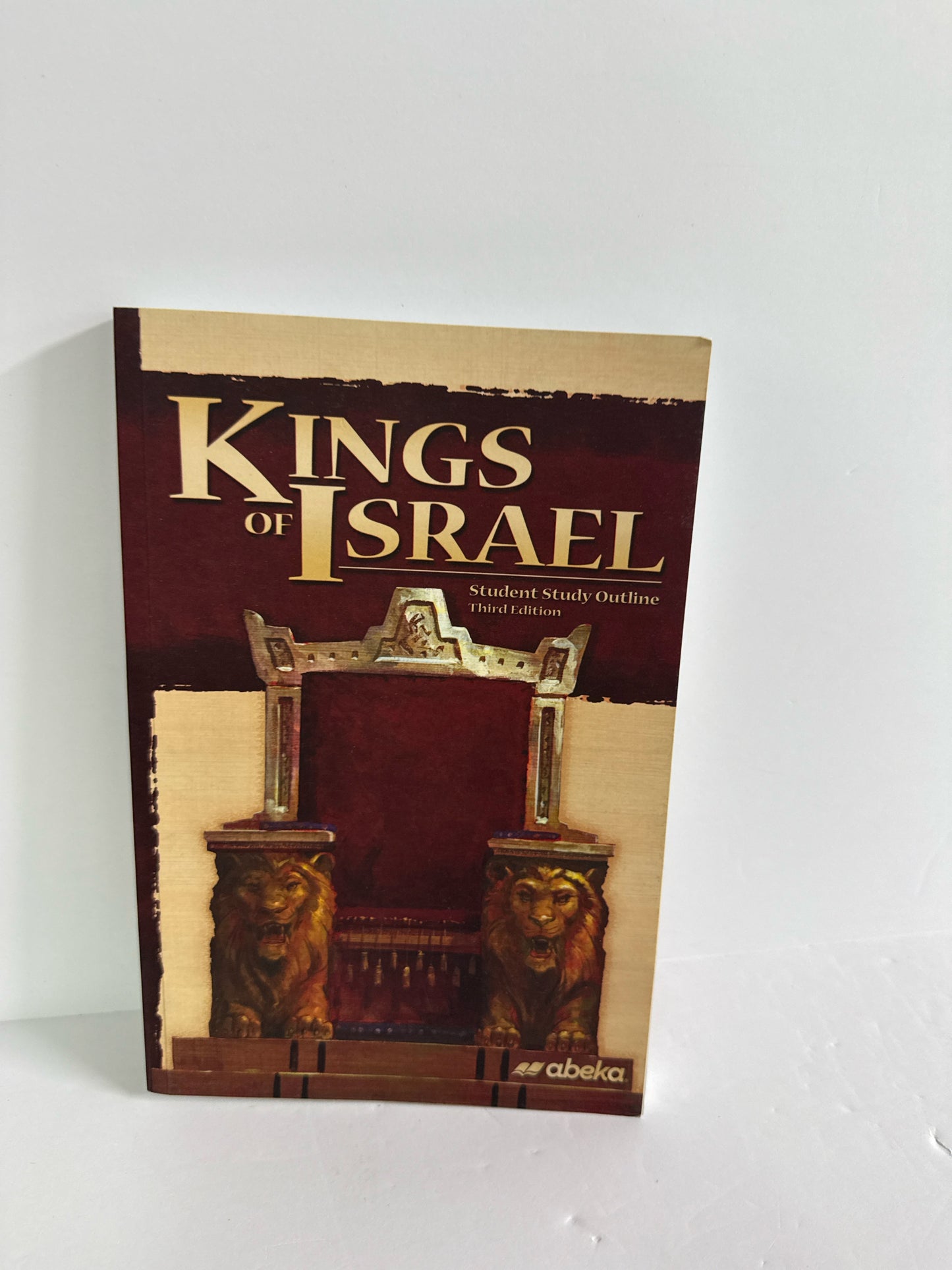 Kings of Israel Abeka Student Study Outline Pre-Owned 9th Grade Bible Textbooks