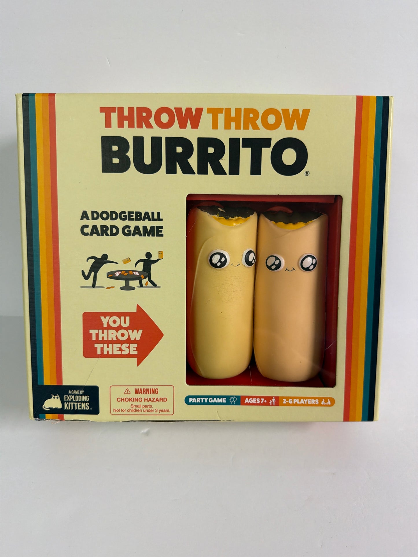 Throw Throw Burrito Exploding Kittens Pre-Owned Games/Puzzles
