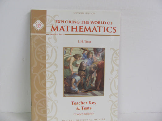 Exploring the World of Mathematics Memoria Press Boldrick Mathematics Textbooks