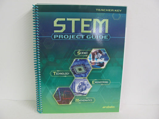 Stem Project Guide Abeka Teacher Key  Pre-Owned 9th Grade Science Textbooks