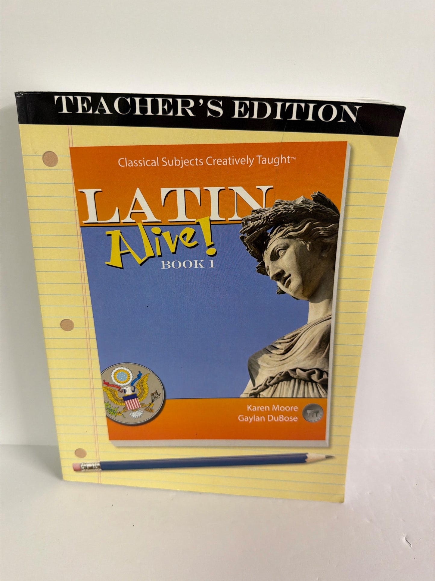 Latin Alive Book 1 Classical Academic Teacher Edition  Pre-Owned Latin
