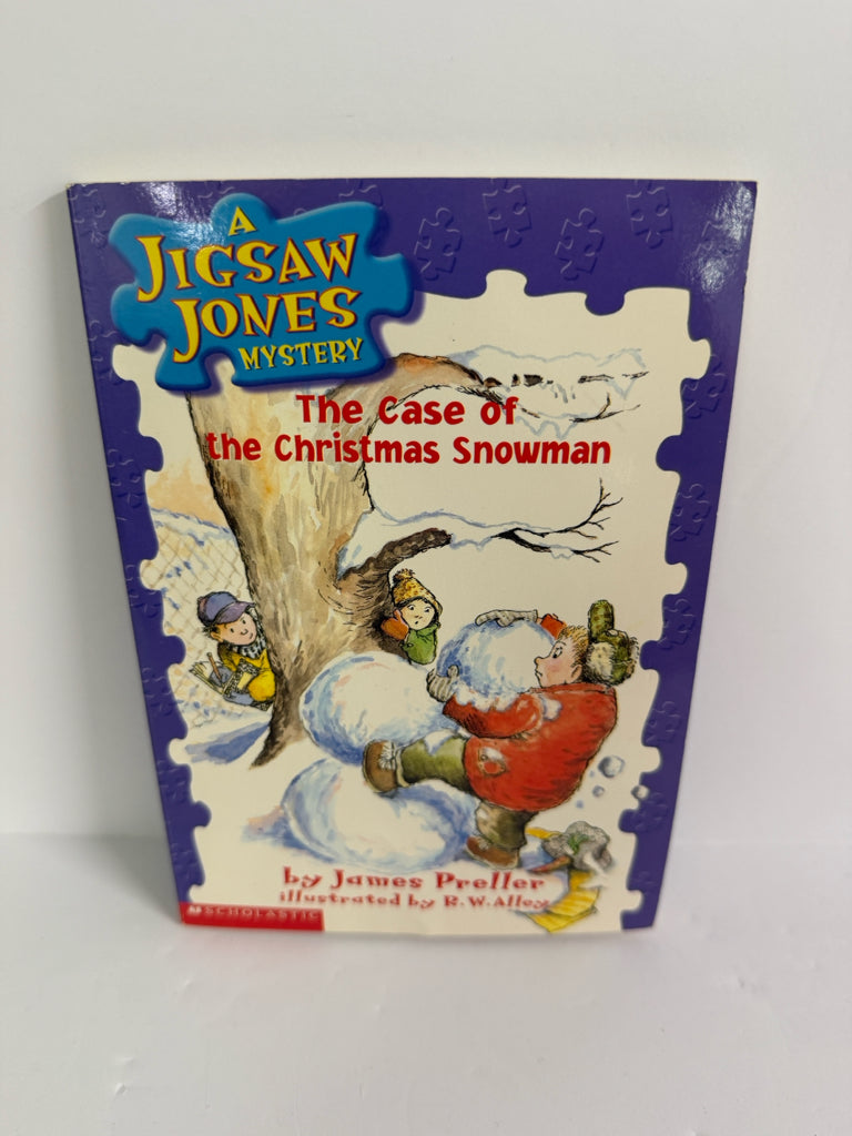 The Case of the Christmas Snowman James Preller Scholastic Juvenile Books