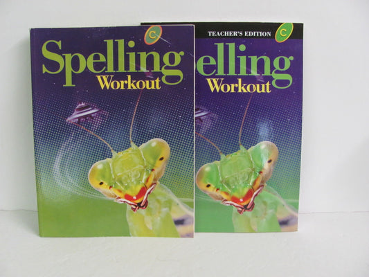 Spelling Workout C MCP Set  Pre-Owned 3rd Grade Spelling/Vocabulary Books