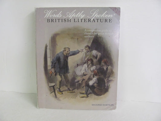 Words Aptly Spoken British Lit Pre-Owned High School Classical Conversations