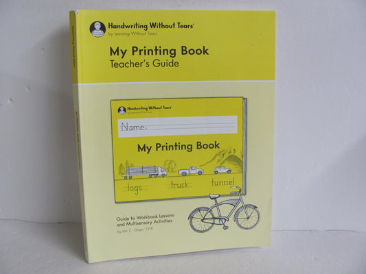 My Printing Book Handwriting Without Teacher Guide  Pre-Owned Penmanship Books