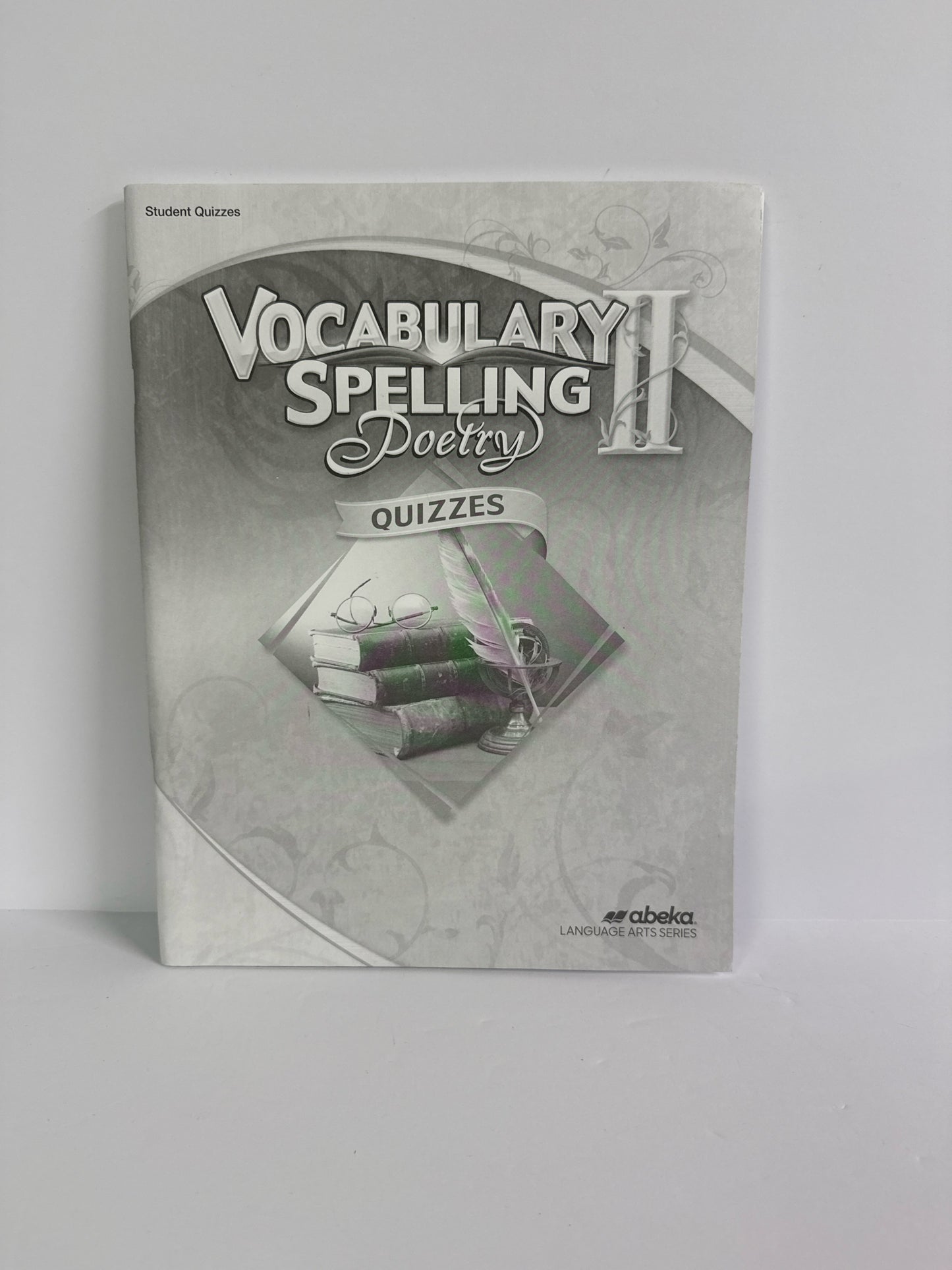 Vocabulary Spelling Poetry II Abeka Quizzes Pre-Owned Language Textbooks