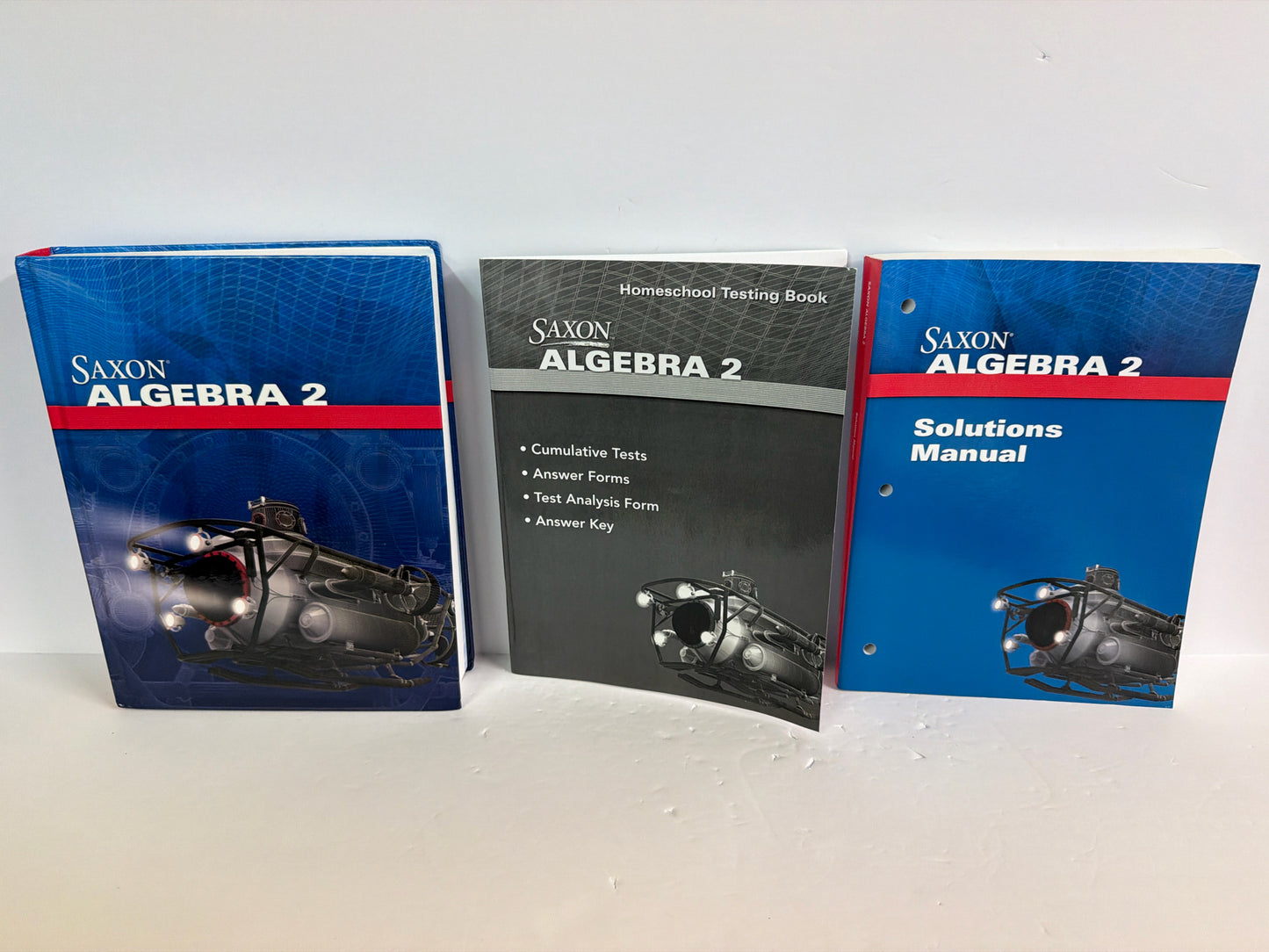 Algebra 2 Saxon Set  Pre-Owned High School Mathematics Textbooks