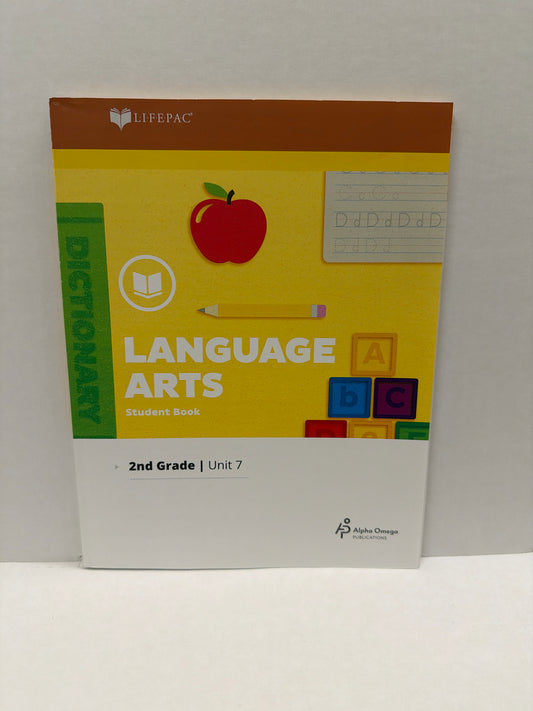 Lifepac Language Alpha Omega Pace  Pre-Owned 2nd Grade Language Textbooks