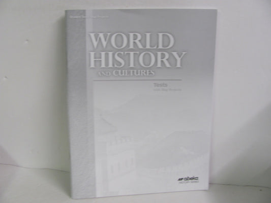 World History Abeka Tests  Pre-Owned 10th Grade History Textbooks
