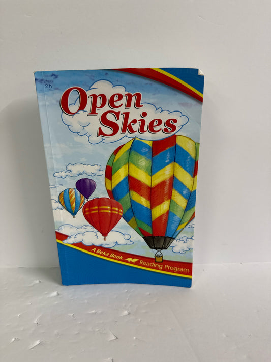 Open Skies Abeka Reader Pre-Owned 2nd Grade Reading Textbooks