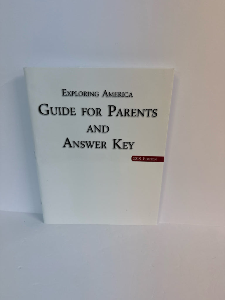 Exploring America Notgrass Guide  Pre-Owned High School History Textbooks