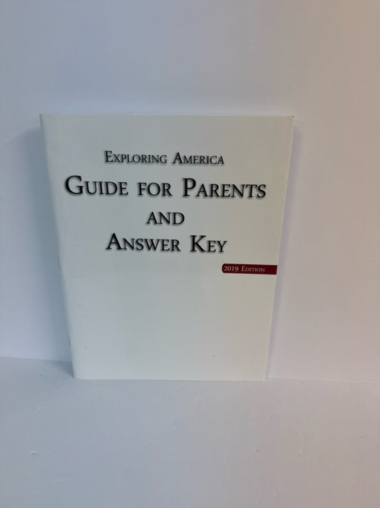 Exploring America Notgrass Guide  Pre-Owned High School History Textbooks
