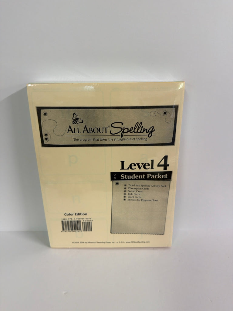 All About Spelling Level 4 All About Learning Marie Rippel Language Textbooks