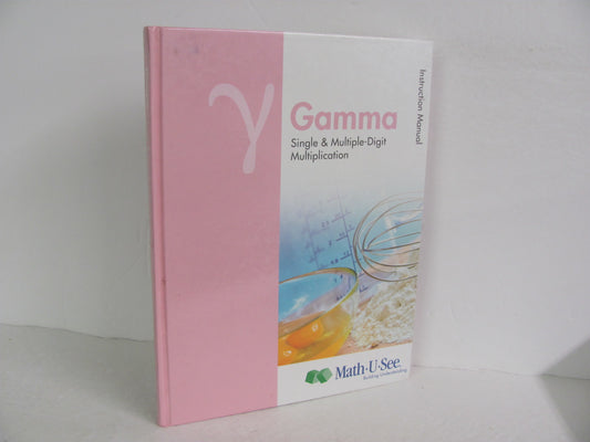 Gamma Math U See Instruction Manual  Pre-Owned Demme Mathematics Textbooks