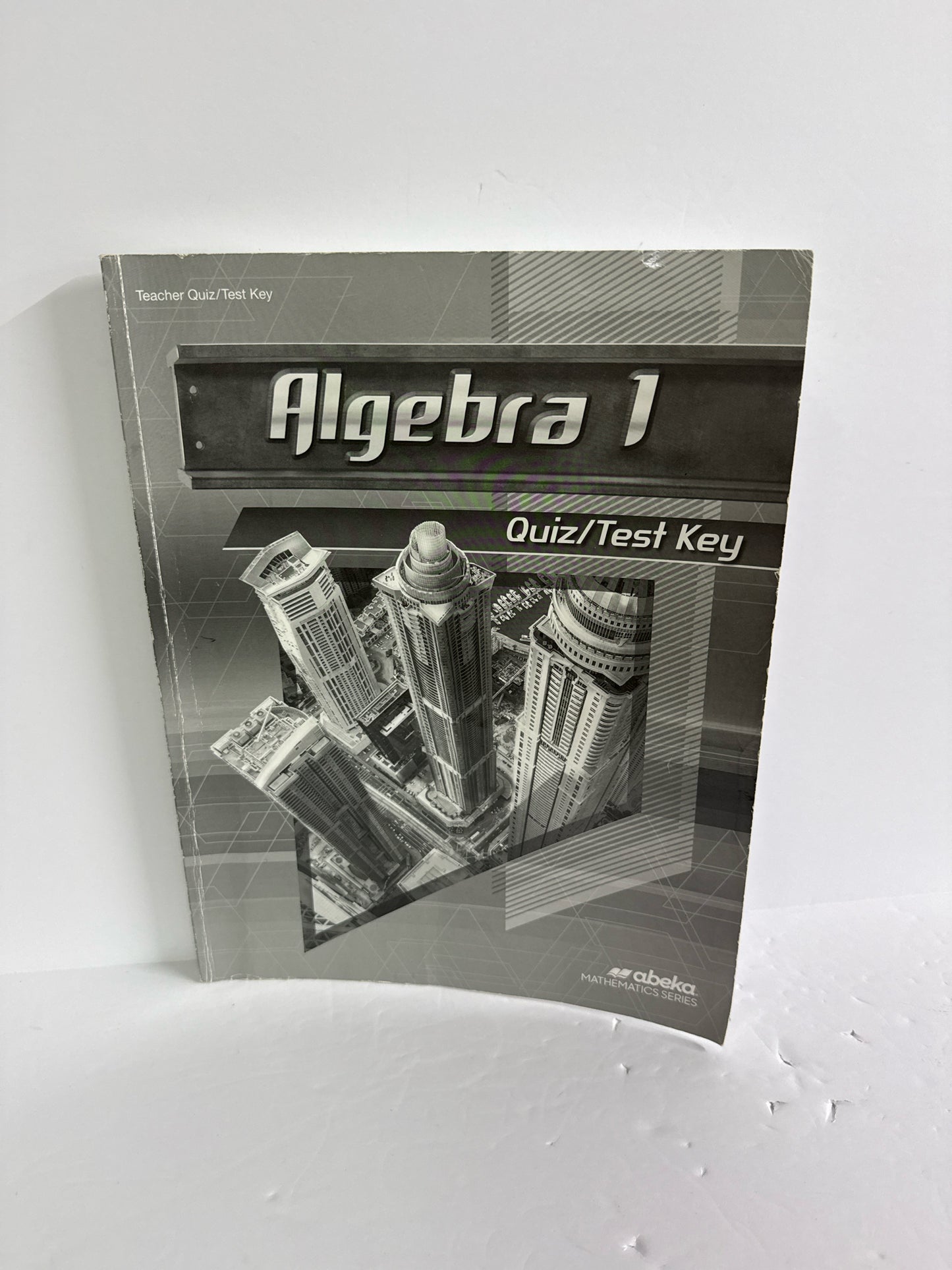 Algebra 1 Abeka Quiz/Test Key  Pre-Owned 9th Grade Mathematics Textbooks