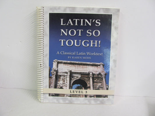 Latin's Not So Tough! Greek & Stuff Student Book Pre-Owned Latin Books