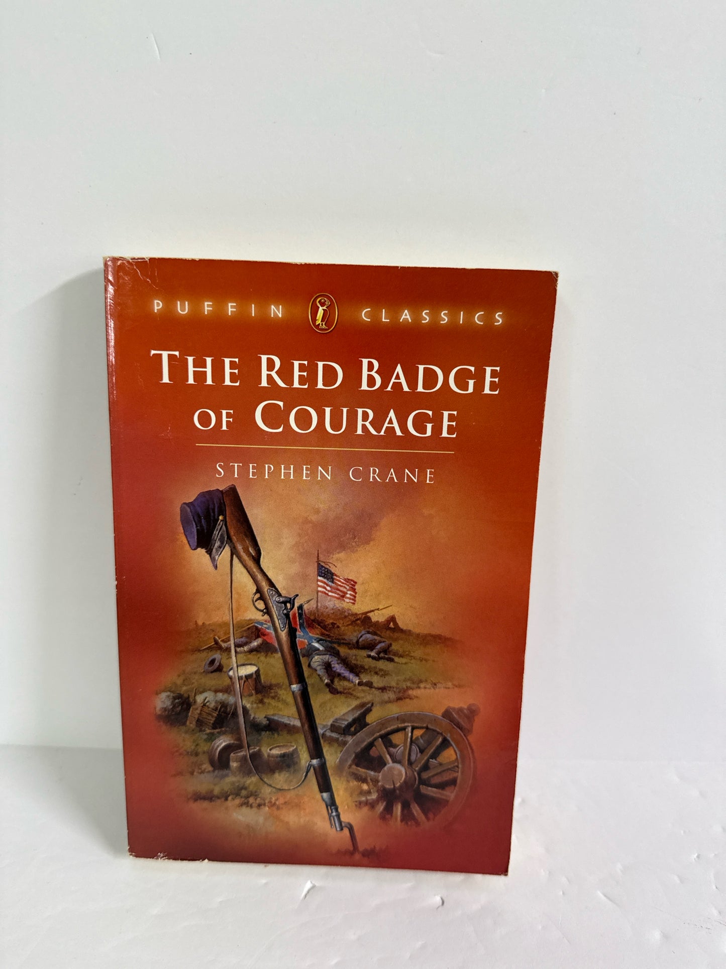 The Red Badge of Courage Puffin Books Pre-Owned Stephen Crane Fiction Books