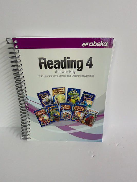 Reading 4 Abeka Answer Key  Pre-Owned 4th Grade Reading Textbooks