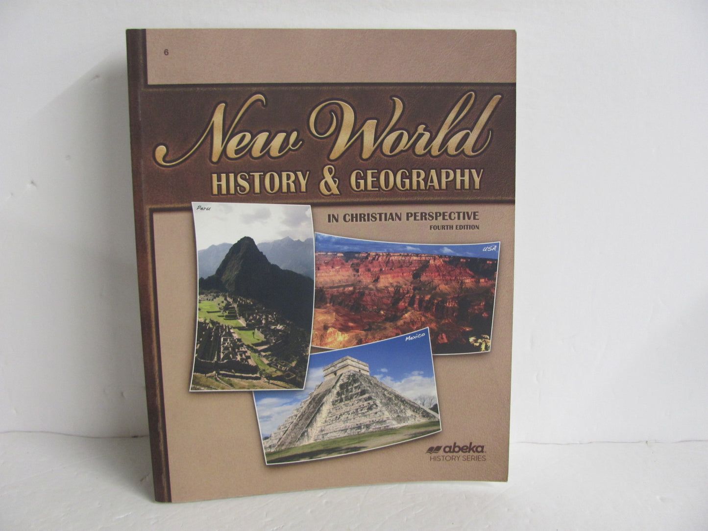 New World History Abeka Student Book Pre-Owned 6th Grade History Textbooks