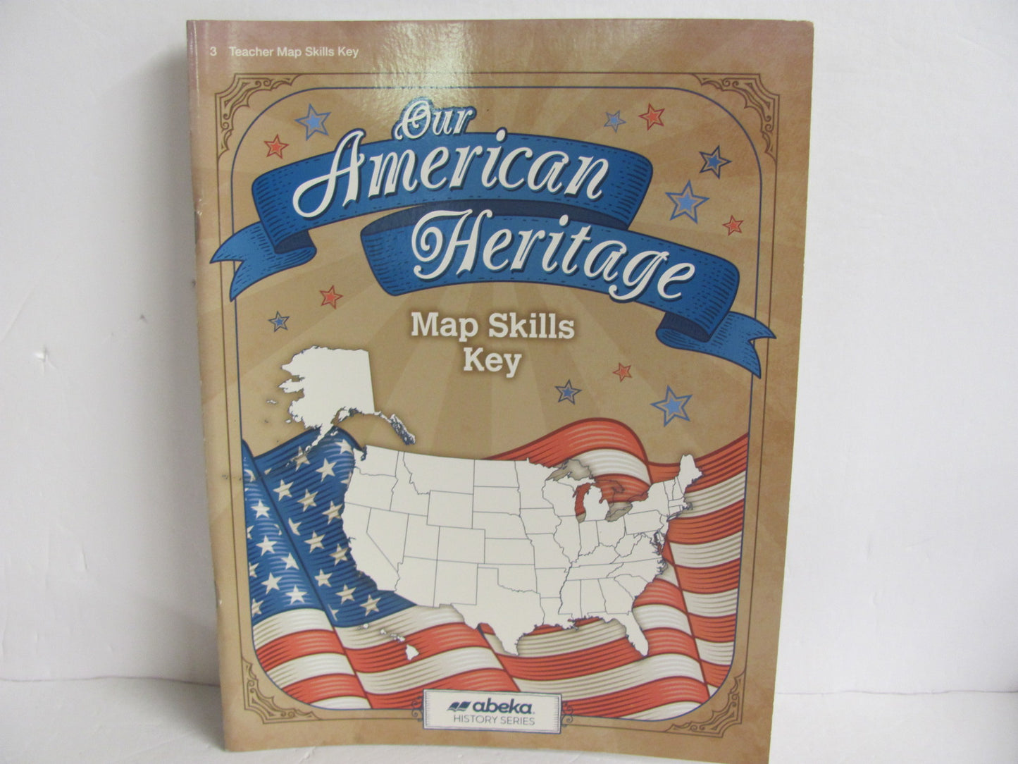 Our American Heritage Abeka Map Key Pre-Owned 3rd Grade History Textbooks