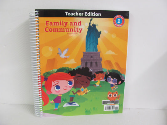 Family and Community BJU Press Teacher Edition  Pre-Owned History Textbooks