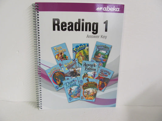 Reading 1 Abeka Answer Key  Pre-Owned 1st Grade Reading Textbooks