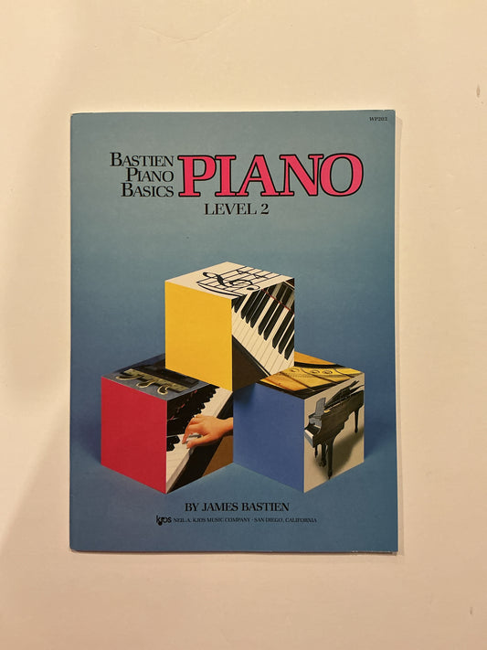 Bastien Piano Basics Kjos Student Book Pre-Owned Music Education Books